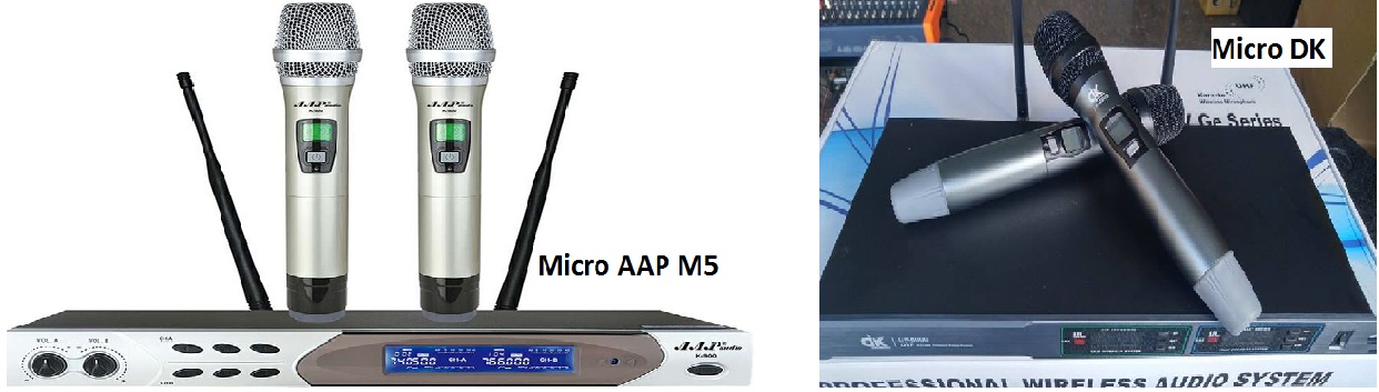 So sánh micro AAP M5 với Micro DK