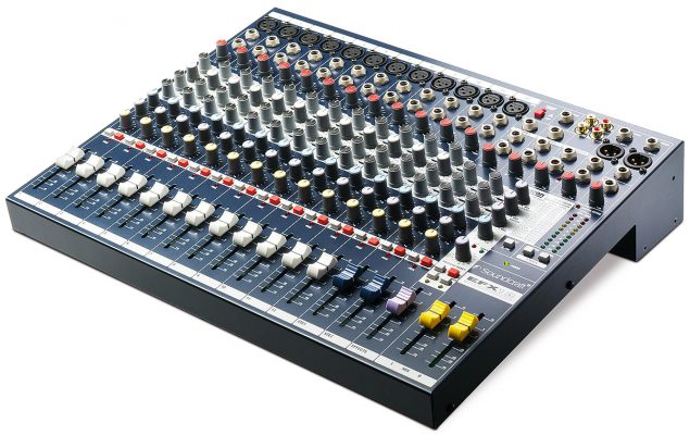 bàn mixer soundcraf EFX12 chính hãng