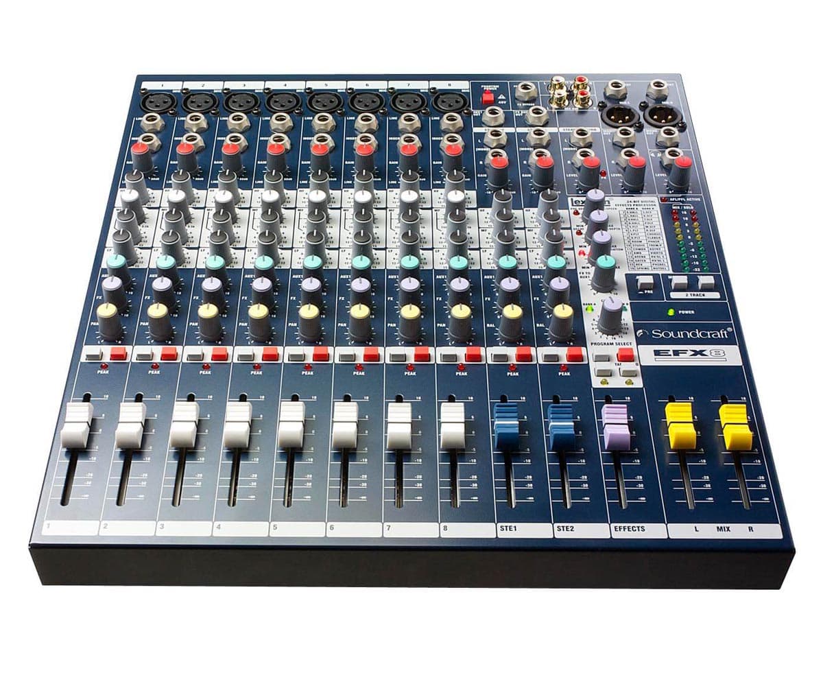 Mixer soundcraf EFX8 giá tốt nhất thị trường chỉ có tại Việt Mới Audio
