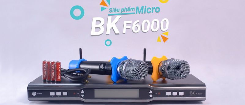 Micro không dây BK F6000