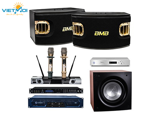 Dàn karaoke gia đình cao cấp VM-GD035: BMB CSV 900 SE, Sub Jamo J12, BK L2800, DK 6000+, Shure UR28D