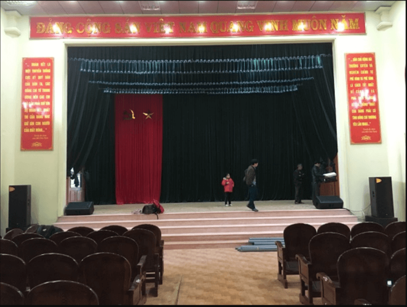 Giới thiệu dự án âm thanh cho hội trường tại Thanh Trì Hà Nội