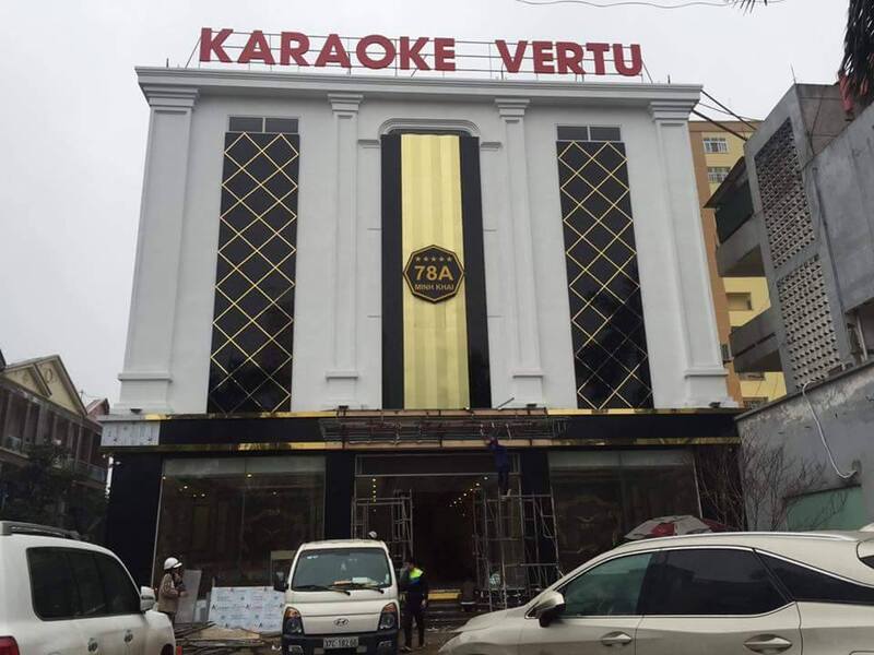 dự án lắp đặt karaoke vertu