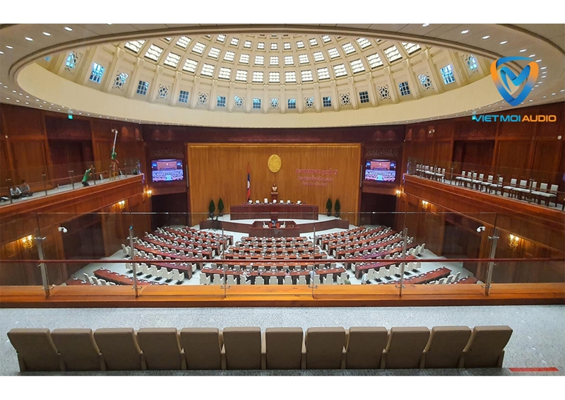 Dự án lắp đặt âm thanh hội trường cho Quốc hội Lào