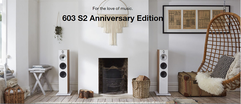 Loa B&W 603 S2 Anniversary Edition