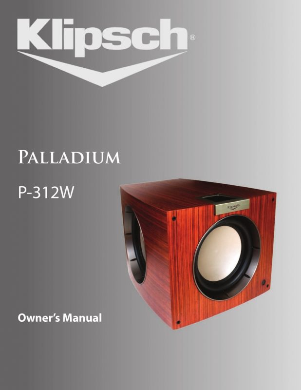 Chất lượng Loa Sub Klipsch Palladium P312W