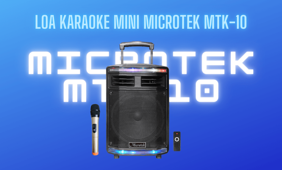Loa karaoke mini Microtek MTK-10