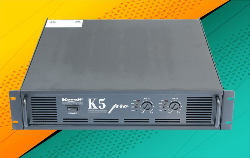 Cục đẩy công suất K5 Pro cho chất lượng âm thanh bùng nổ