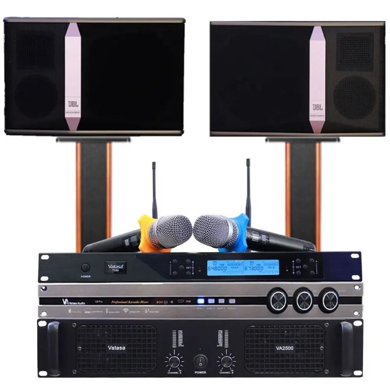 Bộ dàn karaoke gia đình VM-39GD : KI512+T500+V6Pro+VA2500