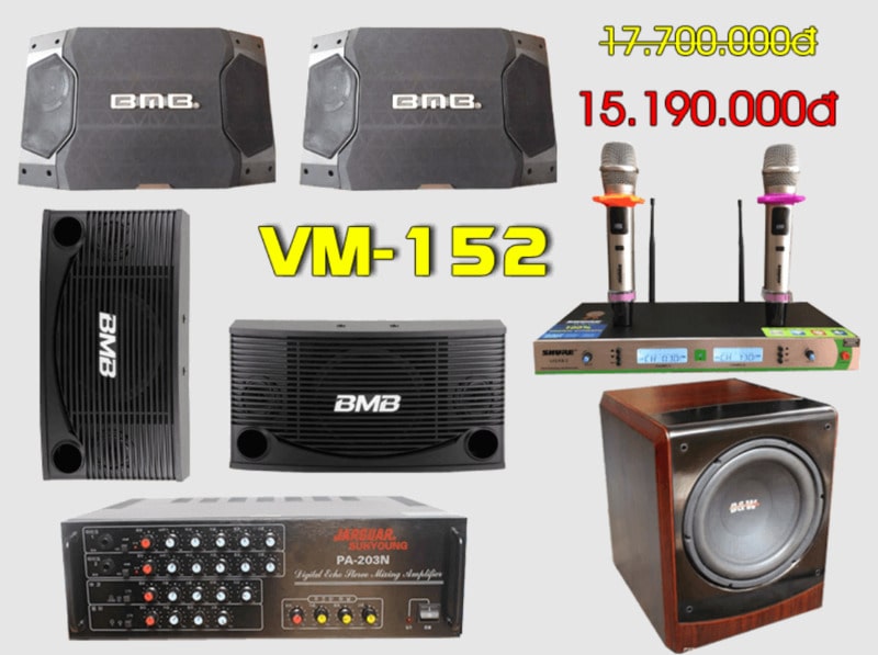 Dàn karaoke 20 triệu VM-152
