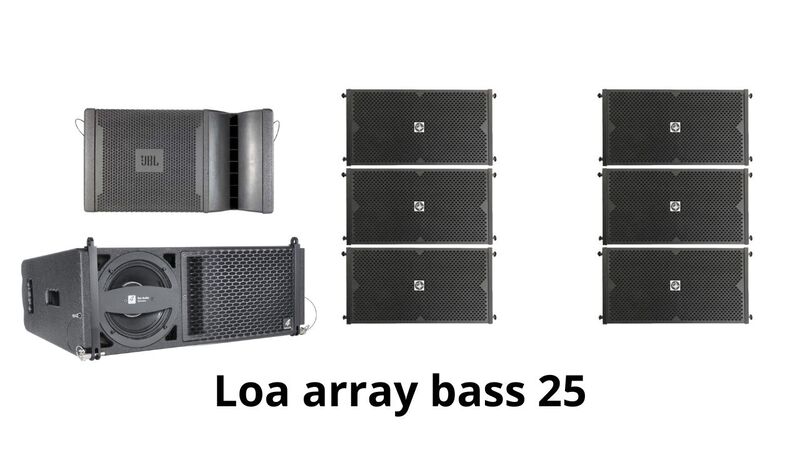 Loa array bass 25