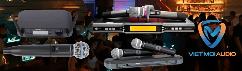 Việt Mới Audio - Nơi bán micro karaoke, hội nghị, thuyết trình giá rẻ