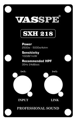 Thông số kỹ thuật quan trọng của loa Sub SXH 218