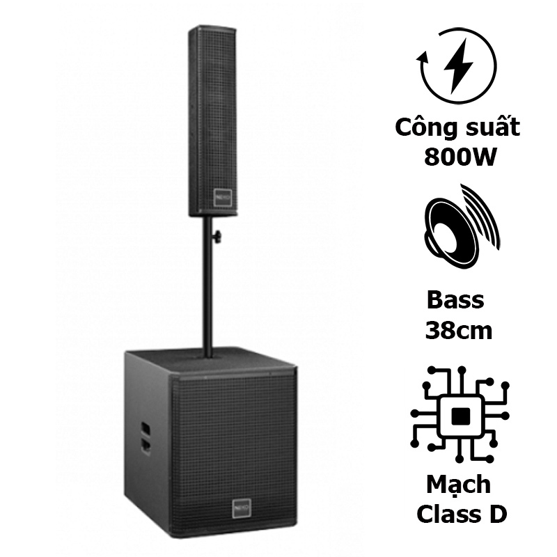Loa Bluetooth Column Neko COX405 kèm SUB COX15S
