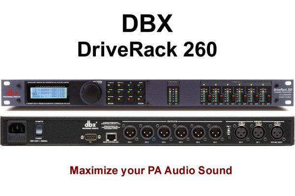Thiết bị xử lý tín hiệu DBX PA260