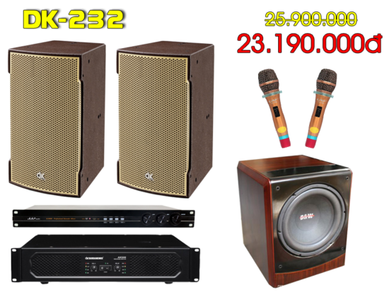 Bộ dàn karaoke DK 232