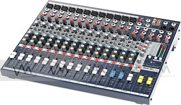 Thông số kỹ thuật bàn mixer soundcraft EFX12